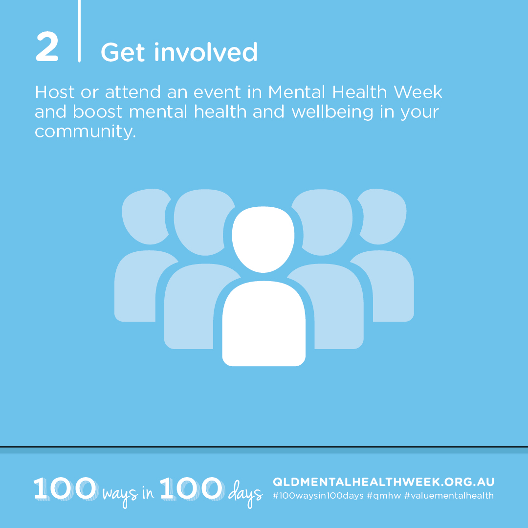 QMHW 100ways Tiles July 1-152 — Queensland Mental Health Week