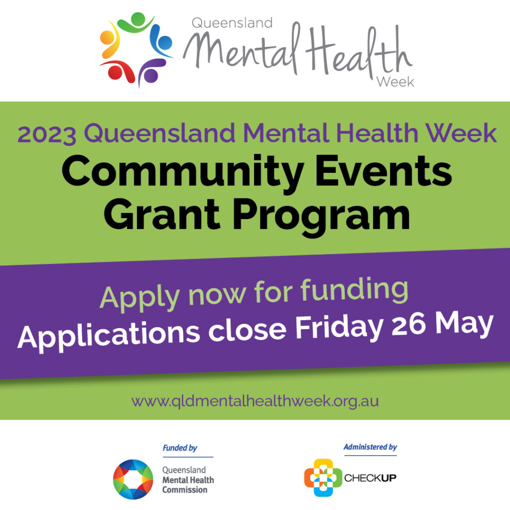 Act now Apply for a grant to support community mental health