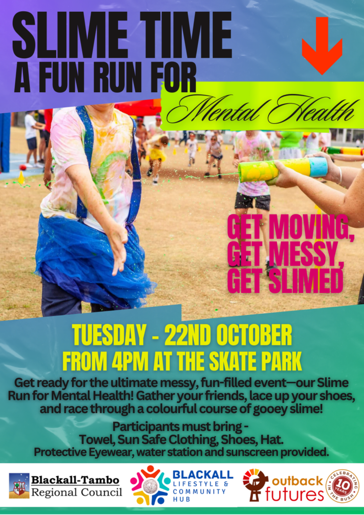 Slime Run for Mental Health — Queensland Mental Health Week